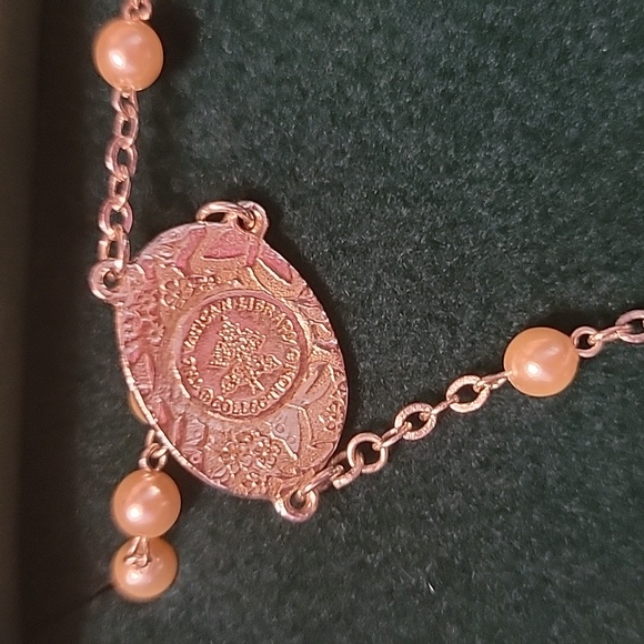 COPY - The Vatican Library Collection Faux Pearl Rosary New in Box - Picture 4 of 7